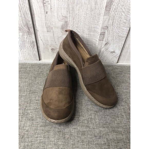 Dr. Scholl's Shoes - Dr. Scholls Womens Shoes Size 6 M Brown Comfort Slip On Casual Loafers